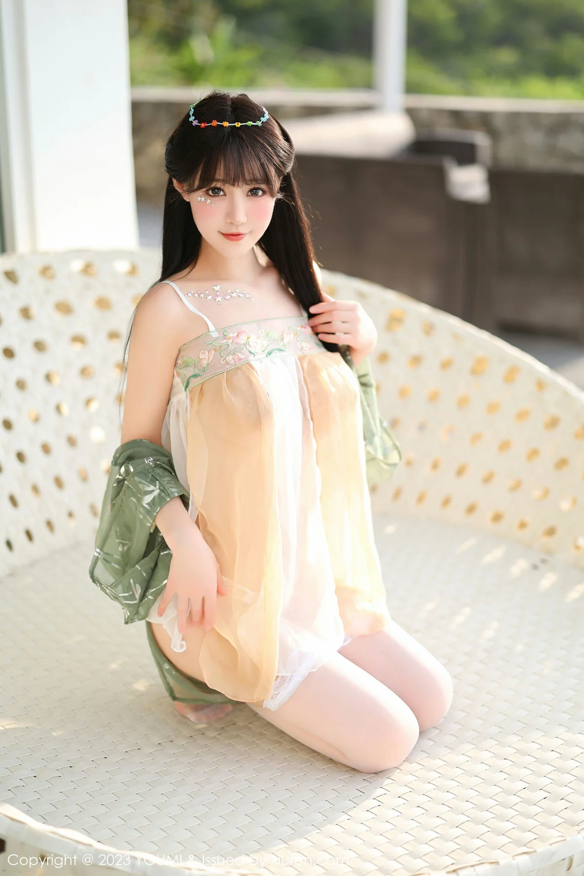 YOUMI 尤蜜荟 Vol.936 朱可儿Flora 诱人白色丝袜普吉岛旅拍111 - 4