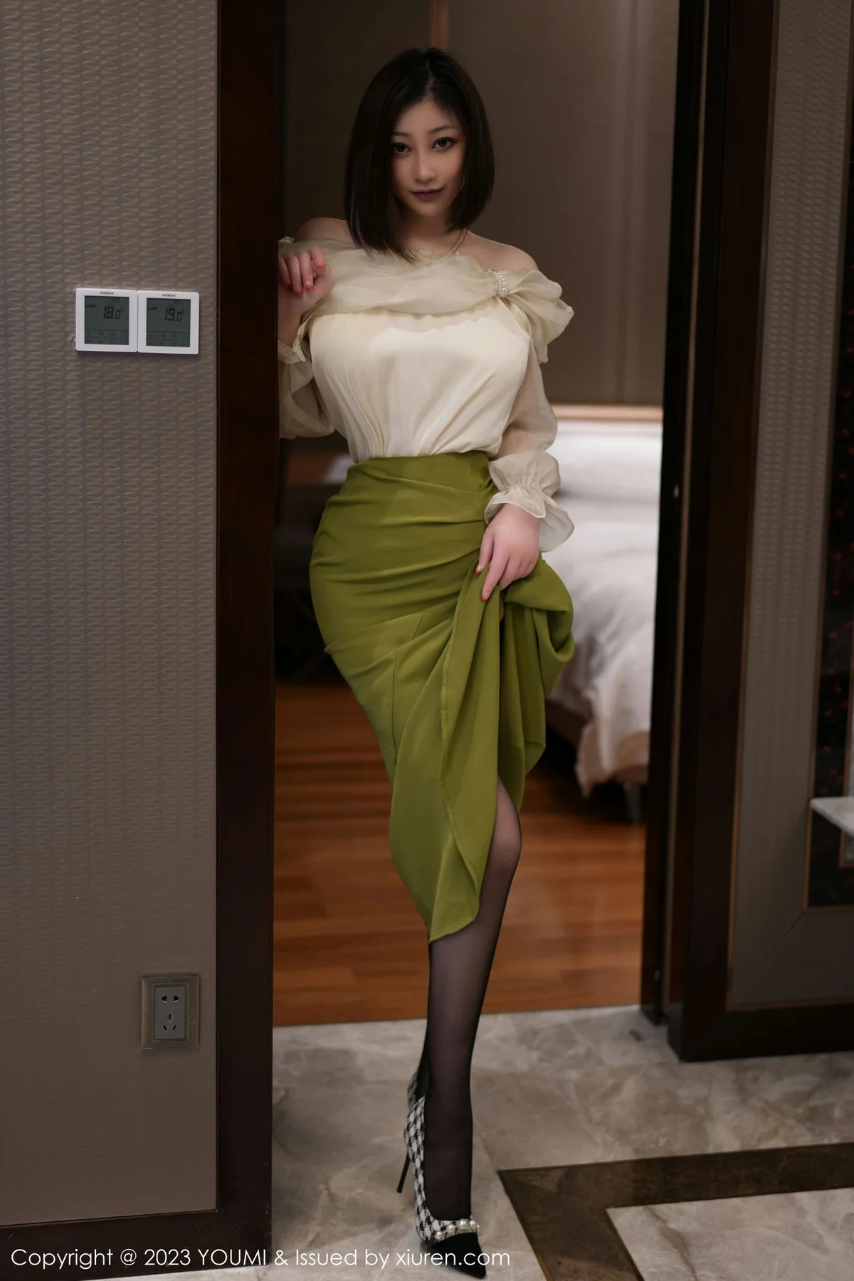 YOUMI 尤蜜荟 Vol.940 妲己_Toxic 白色蕾丝内衣性感写真11 - 1