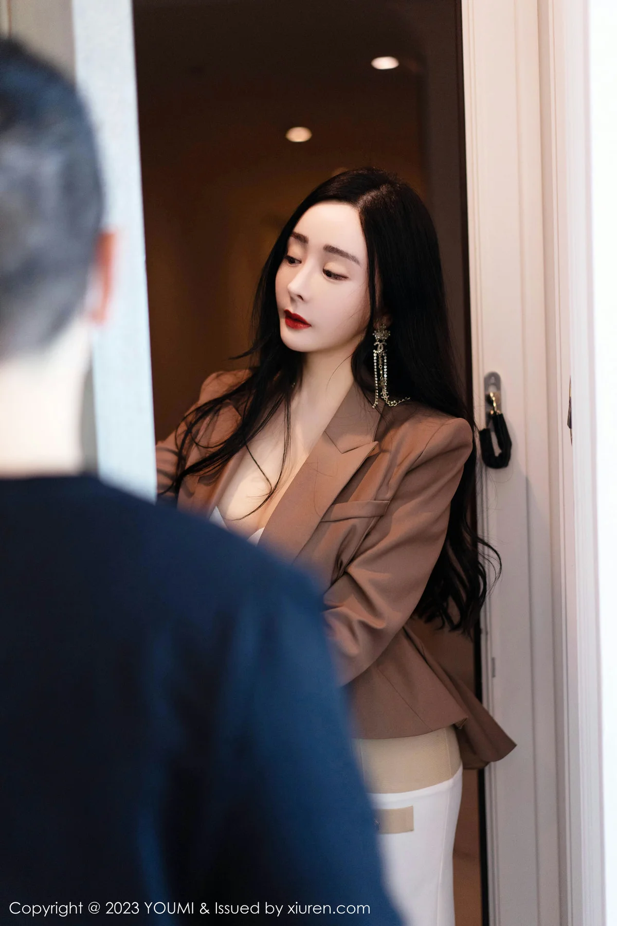 YOUMI 尤蜜荟 Vol.950 允爾 魅惑黑丝性感写真11 - 1