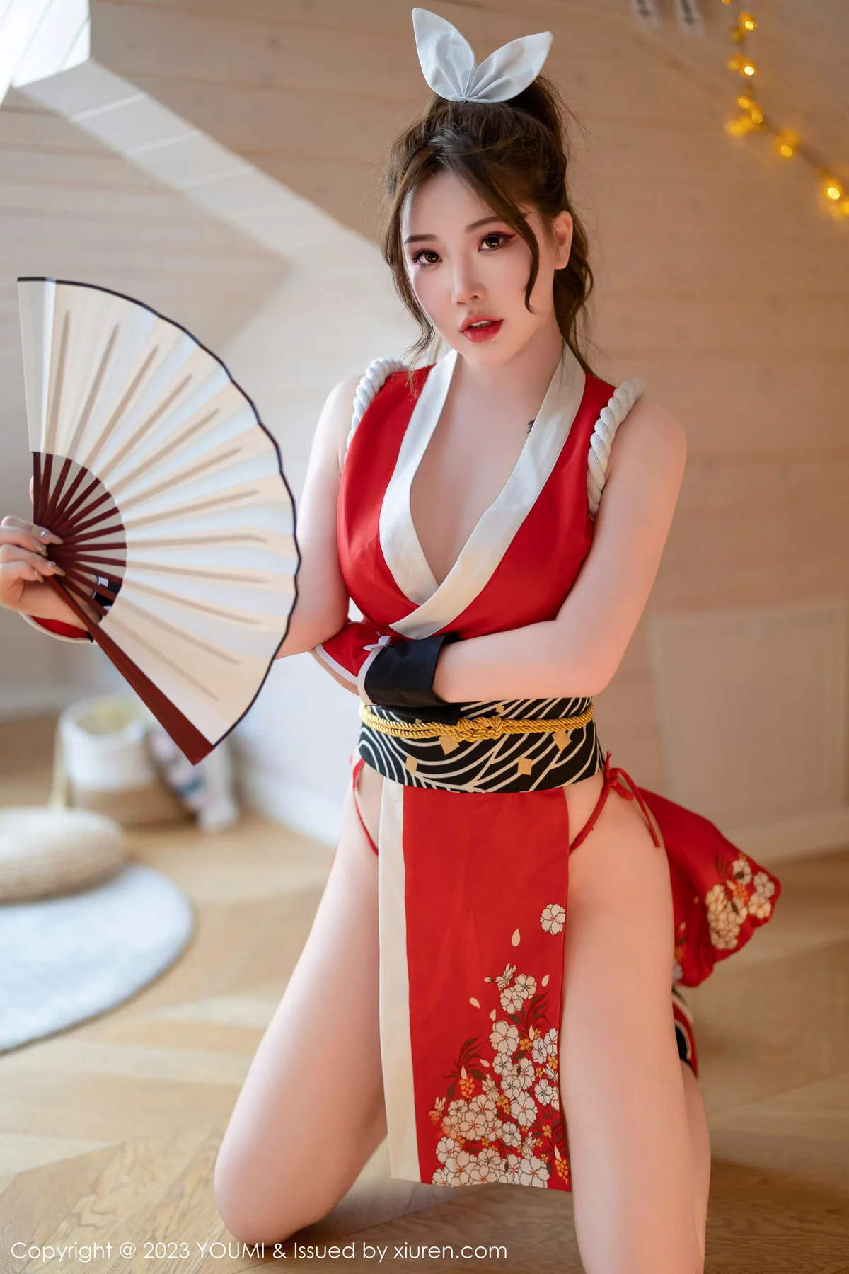 YOUMI 尤蜜荟 Vol.962 小海臀Rena 不知火舞cosplay性感写真 - 4