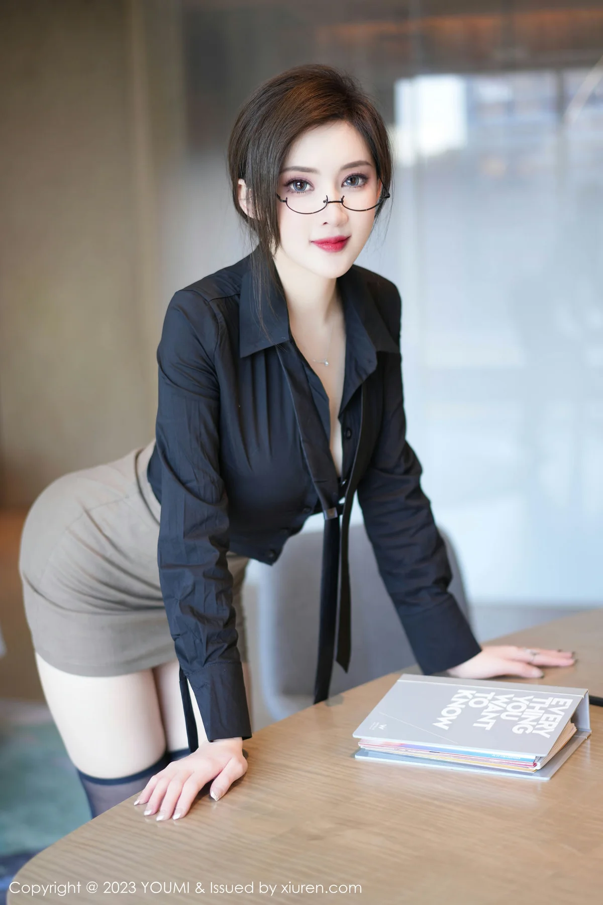 YOUMI 尤蜜荟 Vol.968 Carol周妍希 魅惑黑丝性感私房33 - 4