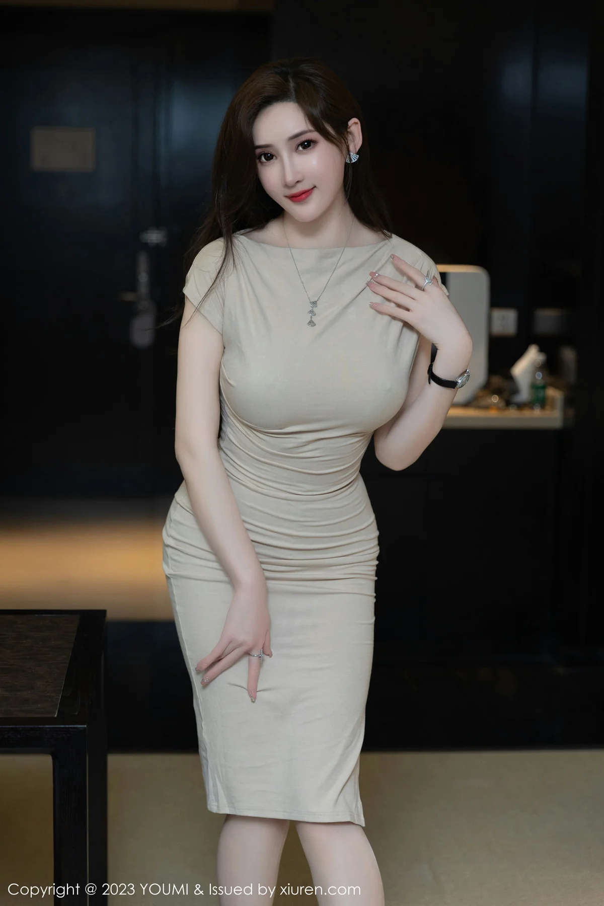 YOUMI 尤蜜荟 Vol.976 Carol周妍希 诱人原色丝袜性感私房222 - 2