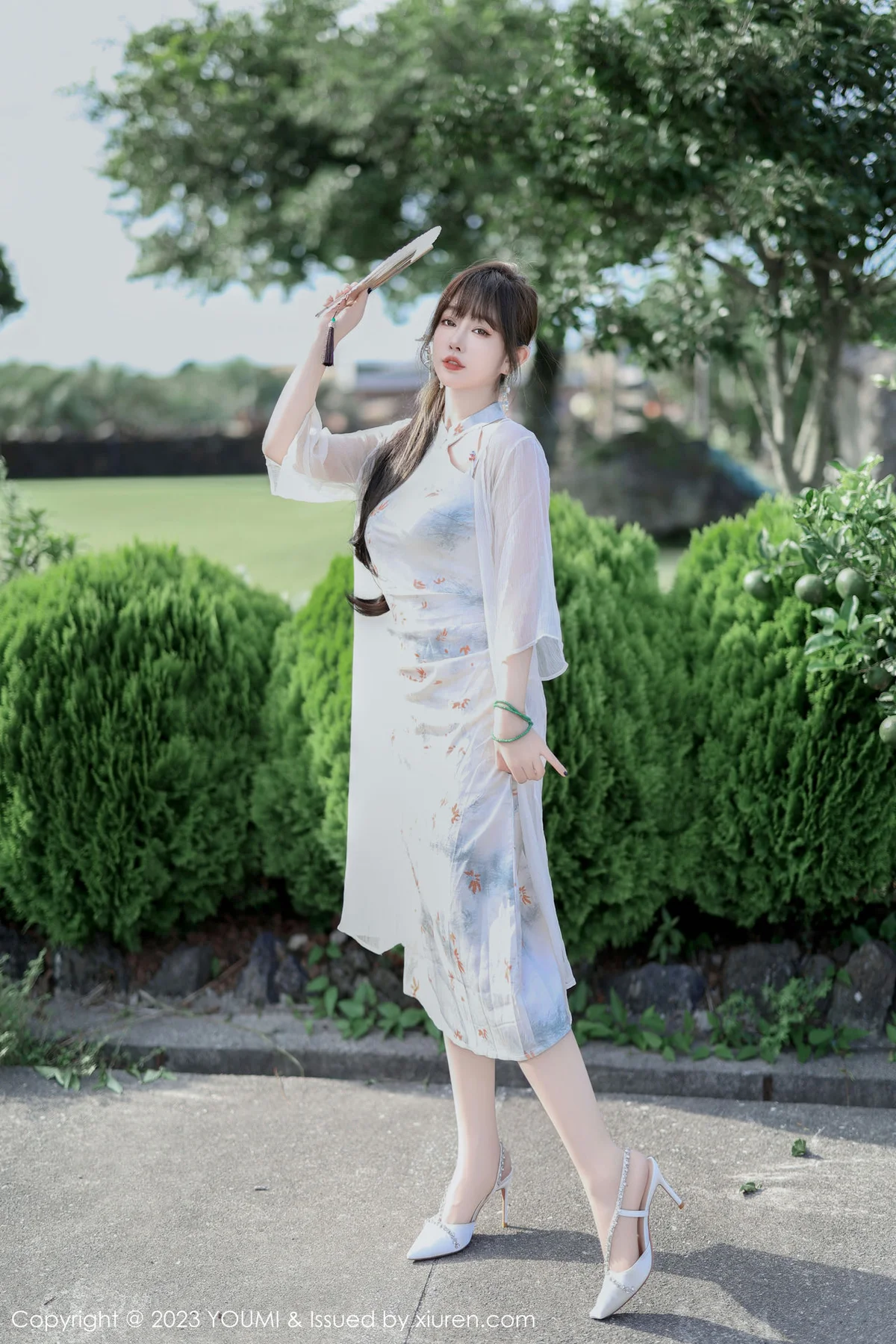 YOUMI 尤蜜荟 Vol.983 王雨纯 长款旗袍济州岛旅拍1 - 1