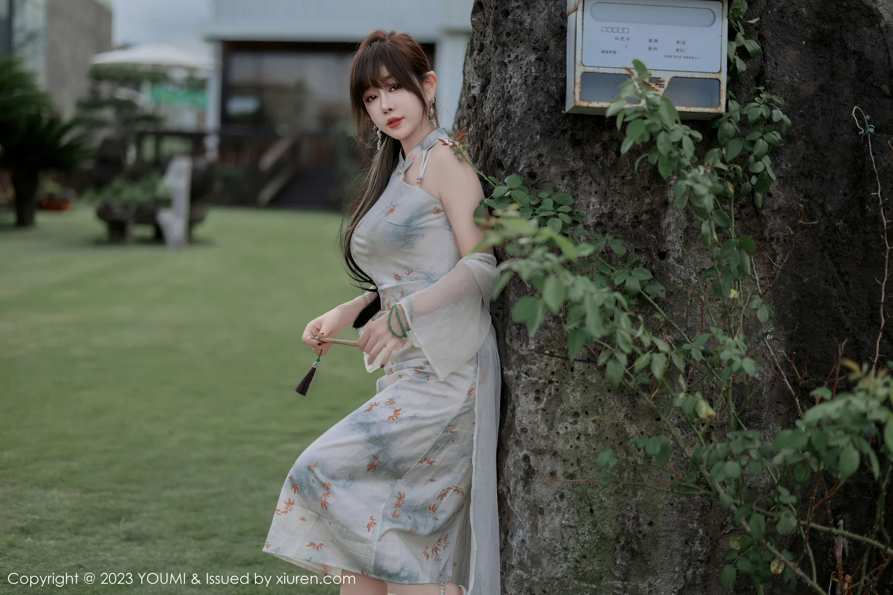 YOUMI 尤蜜荟 Vol.983 王雨纯 长款旗袍济州岛旅拍1 - 7