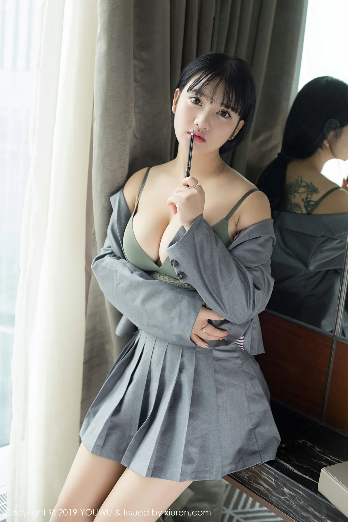 YouWu 尤物馆 Vol.138 小尤奈 透视连体衣 - 9