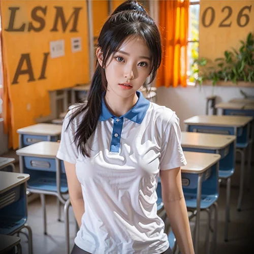 AIG  No.026 校园自习室的萝莉少女