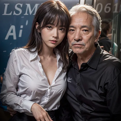 AIG  No.061 贪恋电车少女的大爷