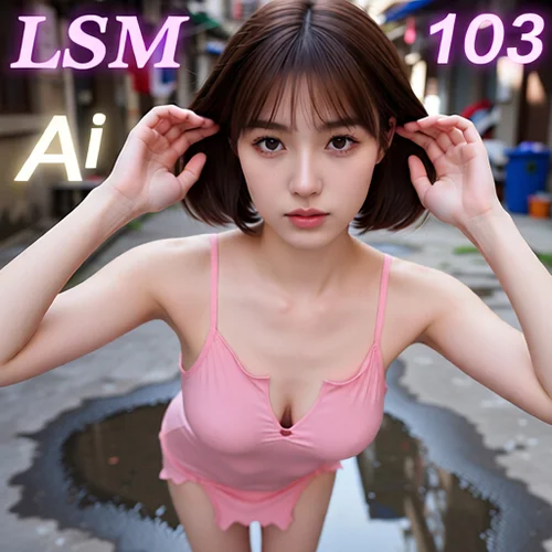 AIG  No.103 小乔不乔 短发活力少女粉嫩短裙