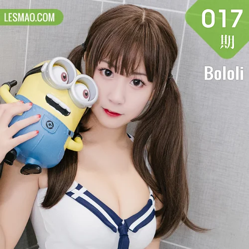 Bololi 波萝社 Vol.017 Modo 猫九酱SakuraVS小黄人 俏皮马尾少女