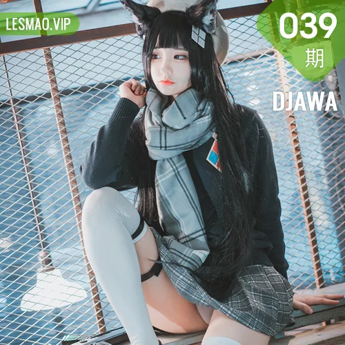 DJAWA No.039 Jeong Jenny翘臀小猫咪短裙
