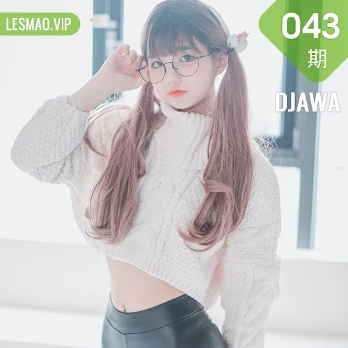 DJAWA No.043 Jeong Jenny皮裤少女写真