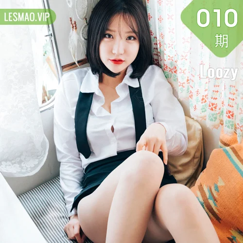 Loozy No.010 Bambi制服乳贴写真