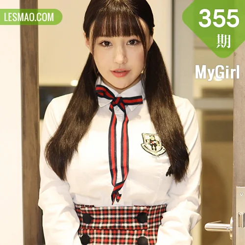 MyGirl 美媛馆 Vol.355 flower朱可儿 娃娃脸清纯学妹双马尾
