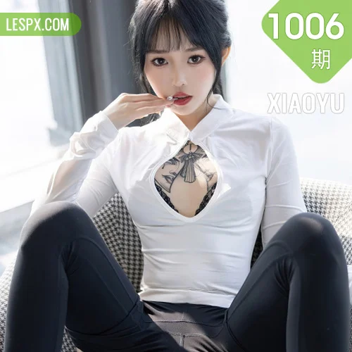 XIAOYU  语画界 Vol.1006  奶瓶. 蓝色蕾丝内衣性感写真2