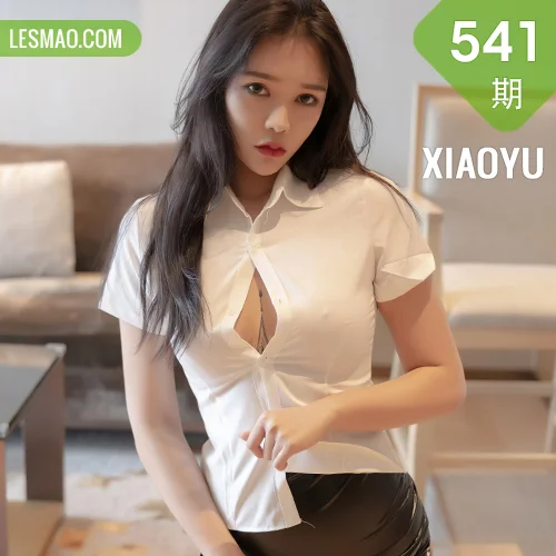 XIAOYU  语画界 Vol.541 黑皮裙与极致朦胧丝袜 娜比 性感写真