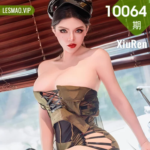 XiuRen 秀人 No.10064 伊丽莎有点白 制服网袜诱惑欧范