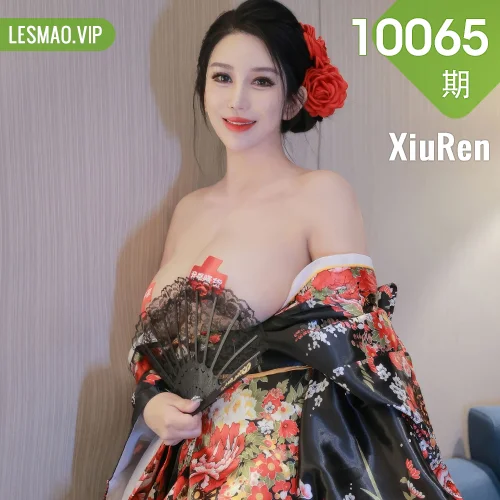 XiuRen 秀人 No.10065 乔安娜 乳贴和服制服