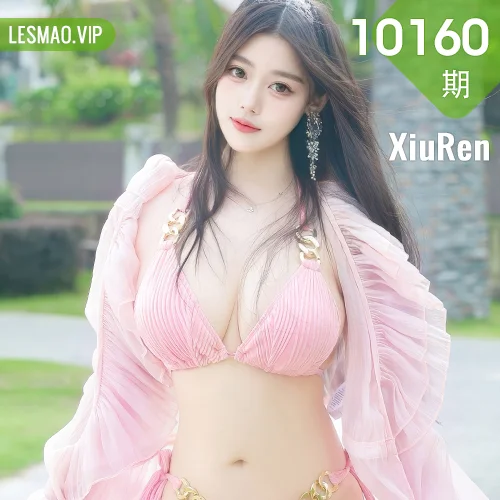 XiuRen 秀人 No.10160 蛋蛋宝 粉色连衣裙...