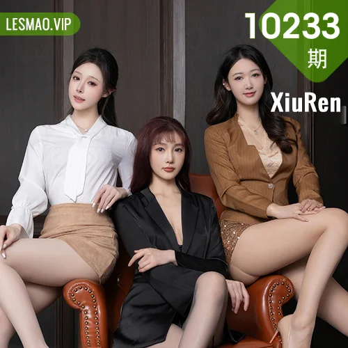 XiuRen 秀人 No.10233 小逗逗、陆萱萱和唐安琪 模特合集