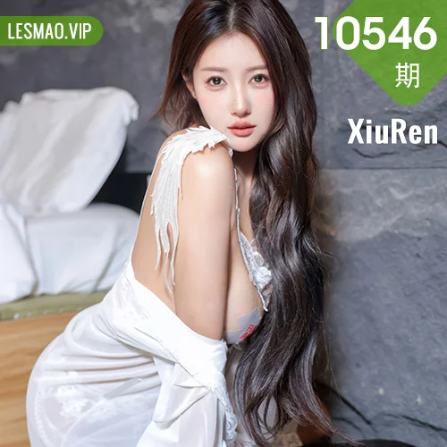 XiuRen 秀人 No.10546 金允希Yuki 白色蕾丝睡袍