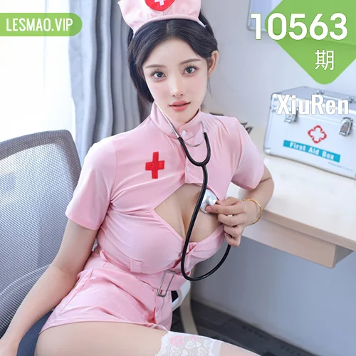 XiuRen 秀人 No.10563 糯梨子 白色婚纱白色丝袜