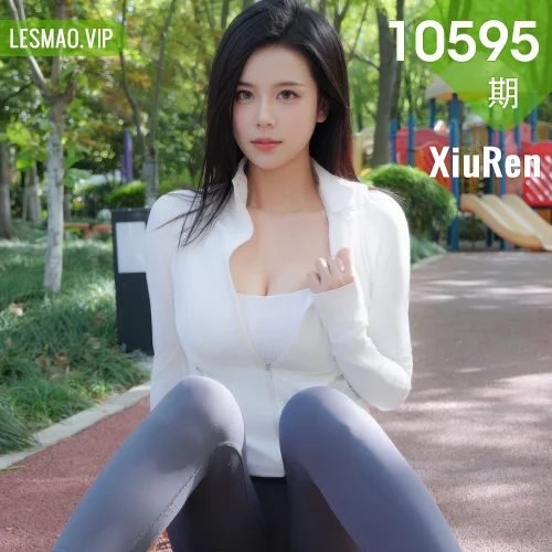 XiuRen 秀人 No.10595 玫瑰我爱你 白蓝瑜伽运动服