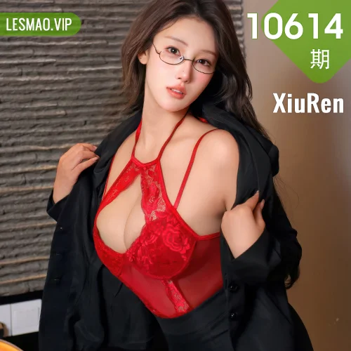 XiuRen 秀人 No.10614 金允希Yuki 西服红色情趣内衣