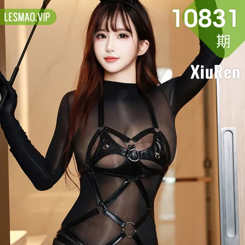 XiuRen 秀人 No.10831 小肉肉咪 黑色连体丝袜