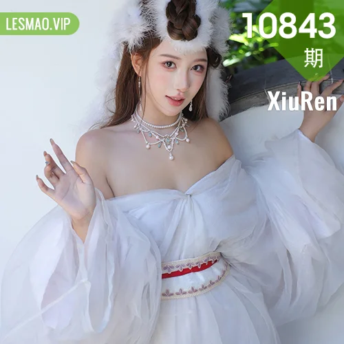 XiuRen 秀人 No.10843 金允希Yuki 白色锦毛鼠装扮