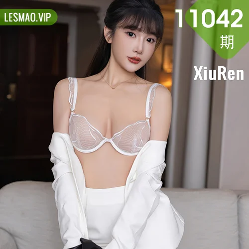 XiuRen 秀人 No.11042 陆萱萱白色套装ol办公室