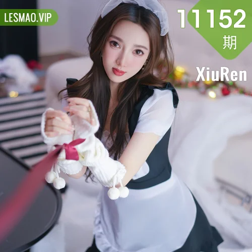 XiuRen 秀人 No.11152 Twins桃桃 性感女仆装扮