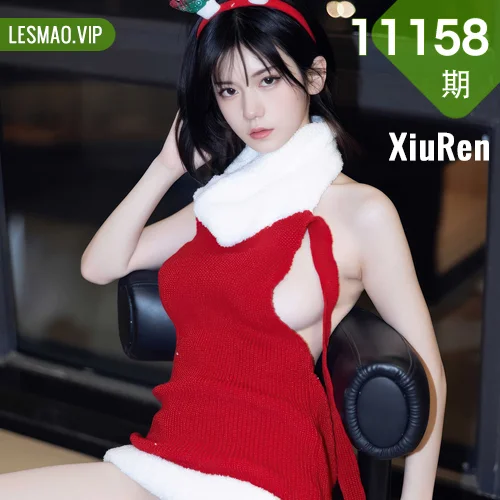 XiuRen 秀人 No.11158 凌七七 红色毛衣爆乳玉背