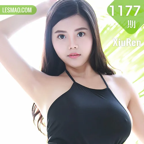XiuRen 秀人 No.1177 林美惠子 黑丝巨乳少女