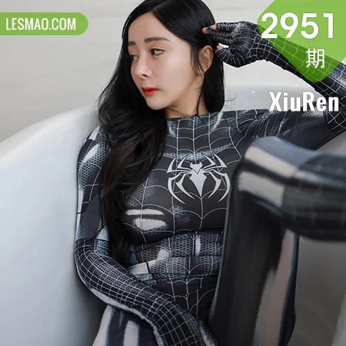 XiuRen 秀人 No.2951 蜘蛛侠皮衣  允爾 酥胸圆润美腿