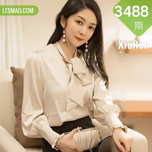 XiuRen 秀人 No.3488  都市眼镜OL Angela00 性感写真