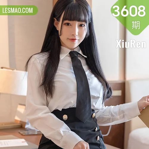 XiuRen 秀人 No.3608 短裙职场OL 朱可儿Flower 厦门旅拍写真3