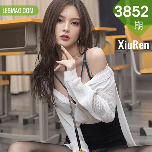 XiuRen 秀人 No.3852 经典职业装 王心怡 性感写真1