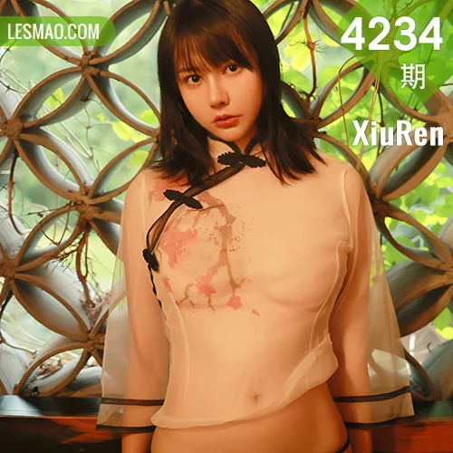 XiuRen 秀人 No.4234 新人模特轻薄半透  韩希蕾 性感写真