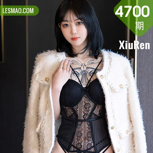 XiuRen 秀人 No.4700 诱人黑丝 奶瓶. 性感写真1