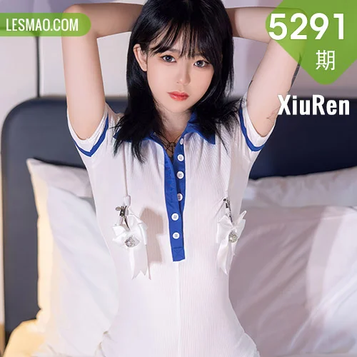 XiuRen 秀人 No.5291 白色水手服 奶瓶. 性感写真1