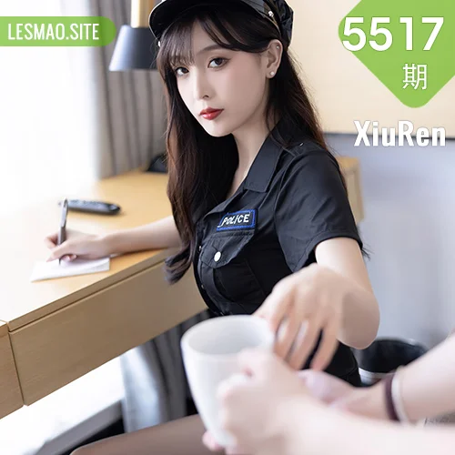 XiuRen 秀人 No.5517 林星阑 黑色制服诱惑性感写真1