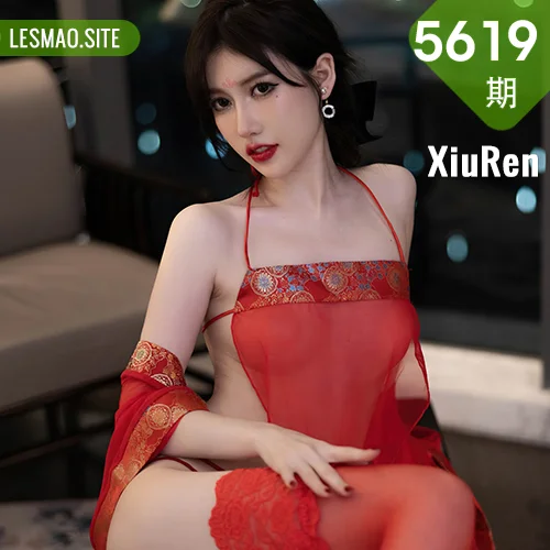 XiuRen 秀人 No.5619 美桃酱 透薄纱古装服饰性感写真
