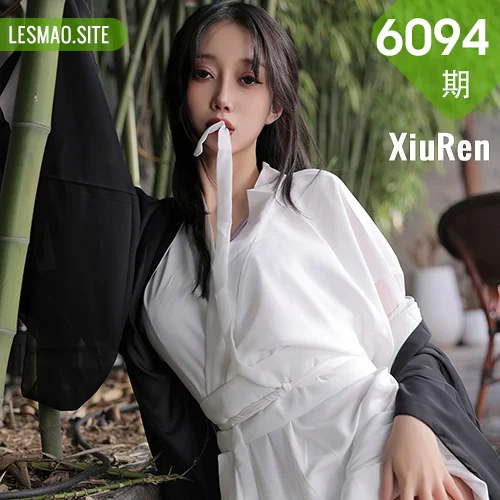 XiuRen 秀人 No.6094 玥儿玥er 白色古装服饰十月海南旅拍