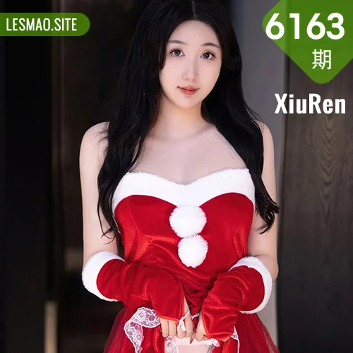 XiuRen 秀人 No.6163 江真真 红色露肩贺新年服饰写真