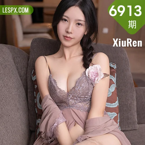 XiuRen 秀人 No.6913 利世 灰色情趣睡裙性感写真3