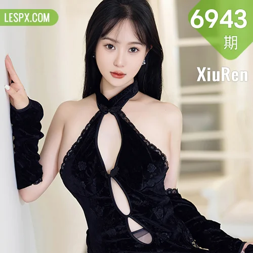 XiuRen 秀人 No.6943 柚琪Rich 露肩高开叉性感写真22