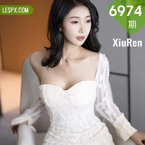 XiuRen 秀人 No.6974 苏苏阿 白色比基尼性感写真1