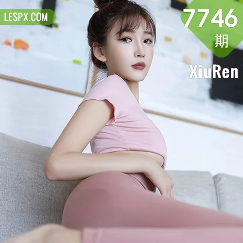 XiuRen 秀人 No.7746  陆萱萱 灰色瑜伽服济州岛旅拍11