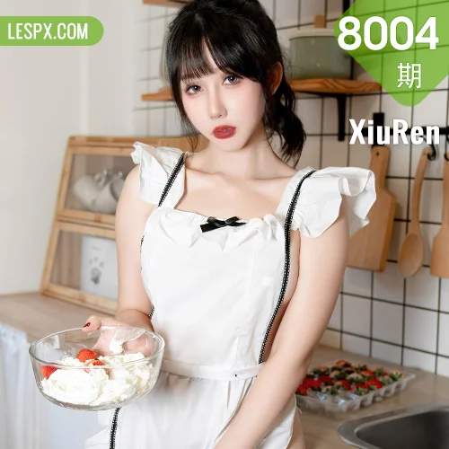 XiuRen 秀人 No.8004  波巧酱 酱味小厨娘性感写真