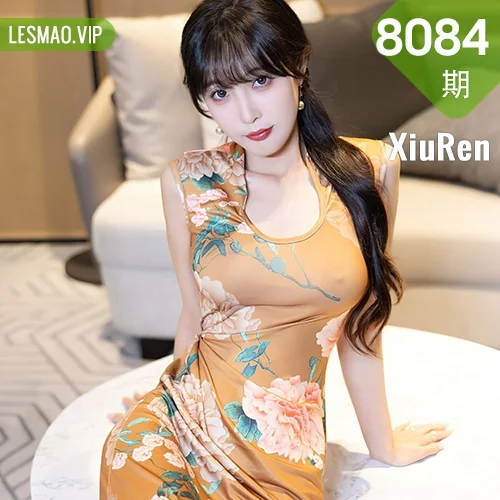 XiuRen 秀人 No.8084  林星阑 图案旗袍性感写真11